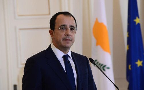 Президент РК Никос Христодулидис – на флаге страны вся территория острова