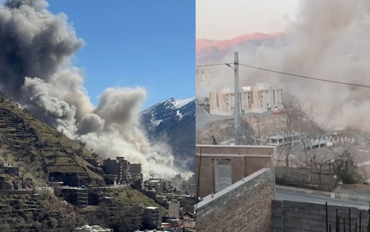 ВВС США и Израиля обстреливают приграничные районы на западе Ирана